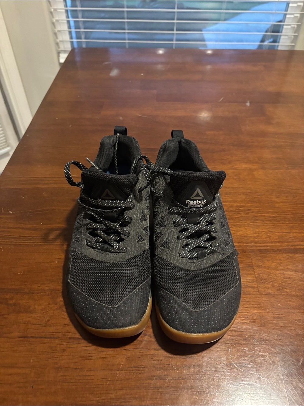 Reebok Women’s NANO 6 Black with Gum Outsole